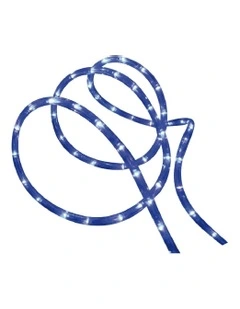 10m LED Connectable Rope Light 8 Colour Options in Blue