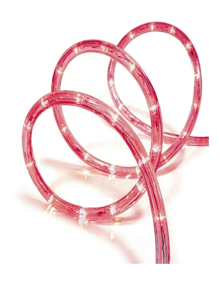 Led Connectable Rope Light 10m in Red image 1