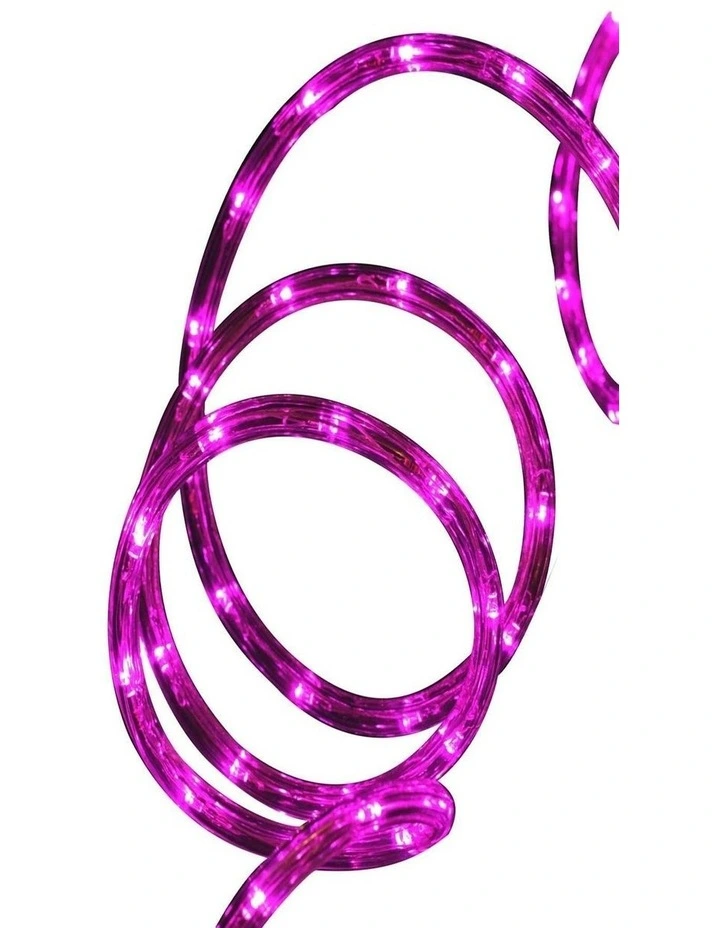 Led Connectable Rope Light 10m in Pink image 1