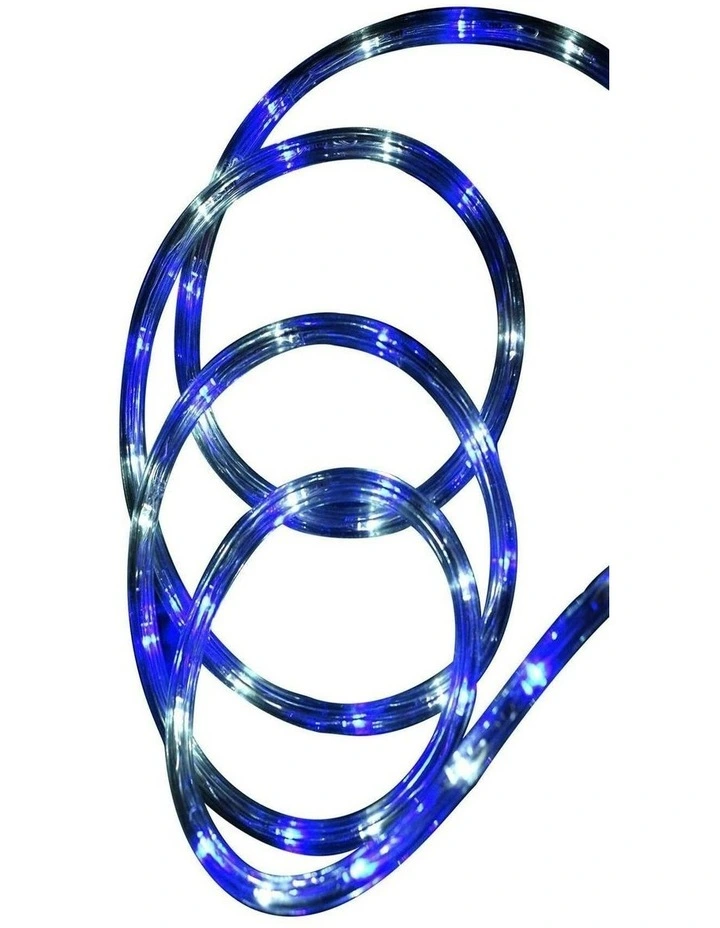 Led Connectable Rope Light 10m in Blue/White image 1
