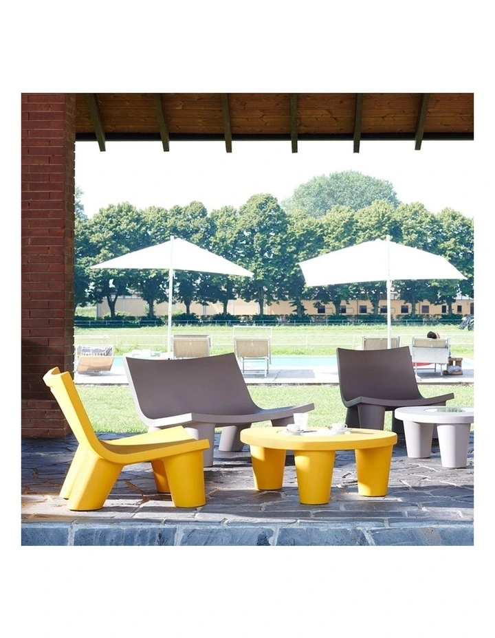 Seduta Low Lita Chair in Saffron Yellow image 2