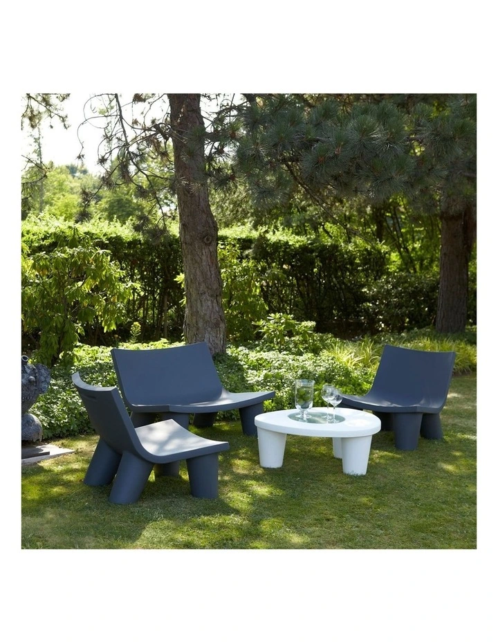 Seduta Low Lita Chair in Dove Grey image 2