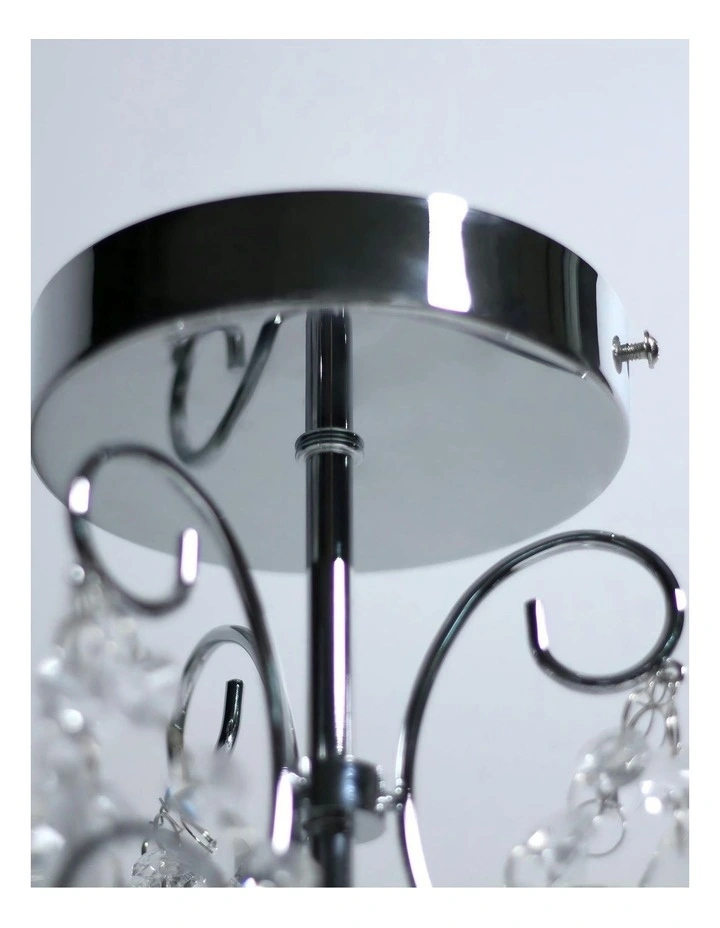 Renaissance Chandelier Light Small in Silver image 3