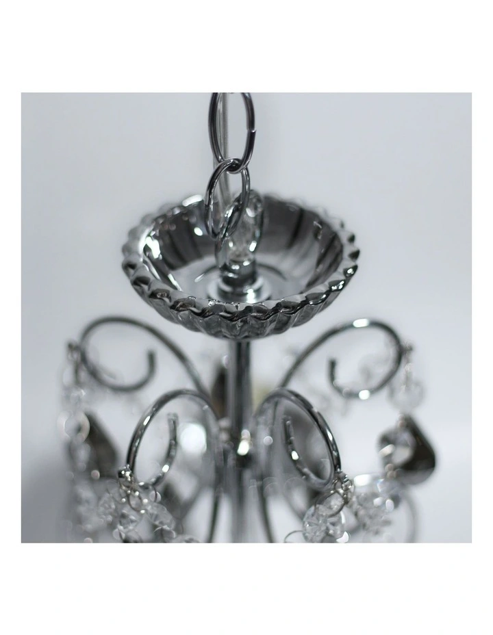 Rovert Chandelier Light Small in Silver image 7