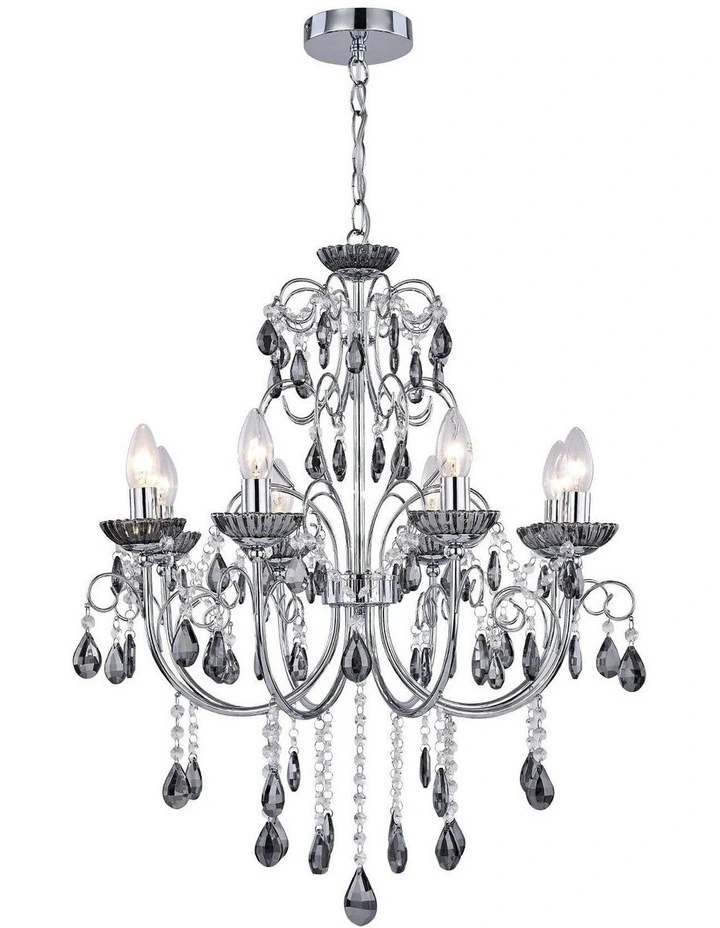 Rovert Chandelier Light Large in Silver image 1
