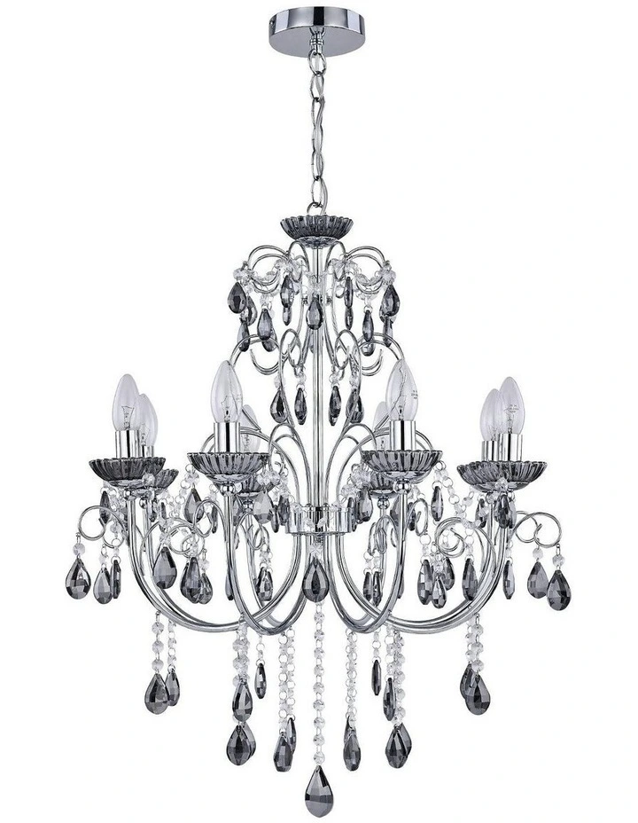 Rovert Chandelier Light Large in Silver image 2