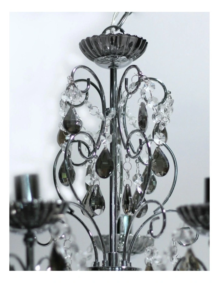 Rovert Chandelier Light Large in Silver image 5