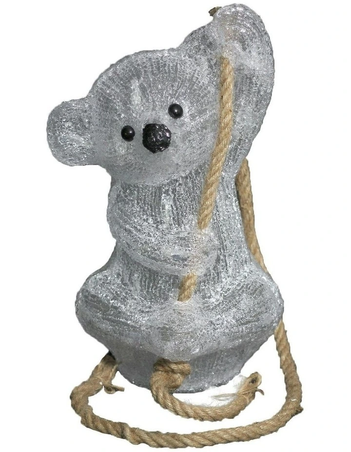 Acrylic Koala Christmas Light 40cm image 1