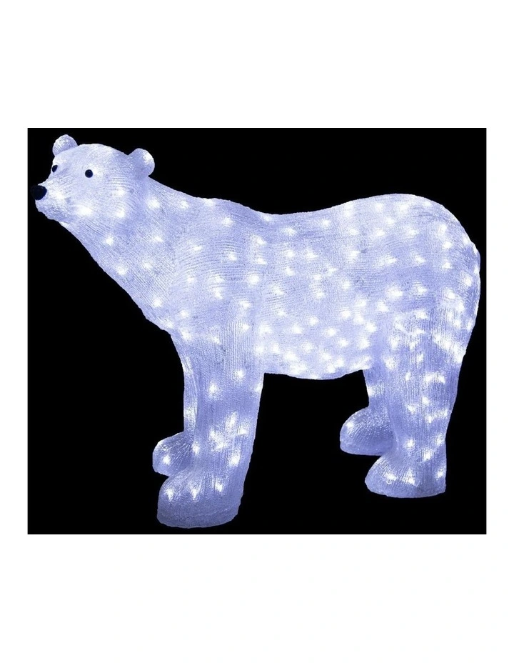 Acrylic Polar Bear Christmas Light 75cm image 1