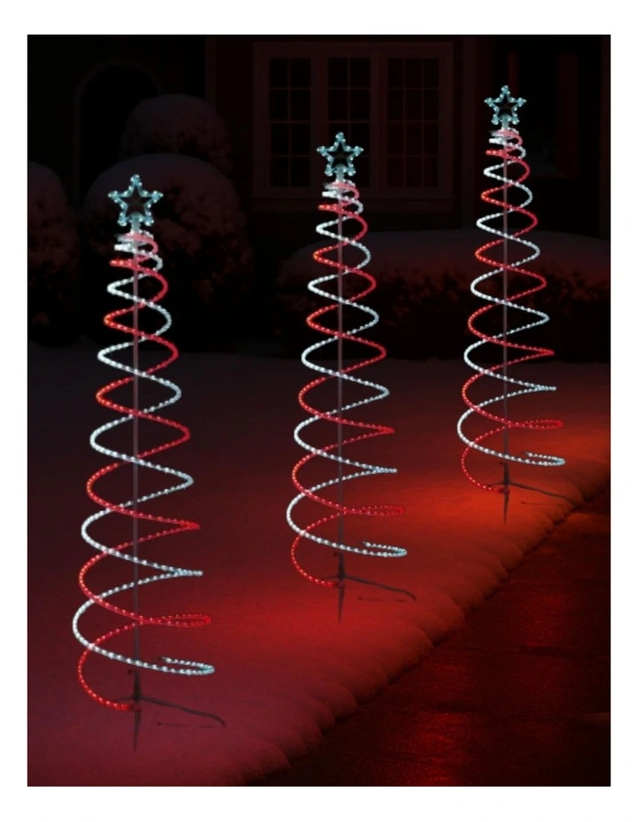 LED Double Spiral Tree Light 2.1m image 4