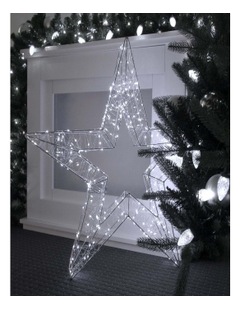 Dual Colour 3 Size Options LED Christmas Star Light 80cm