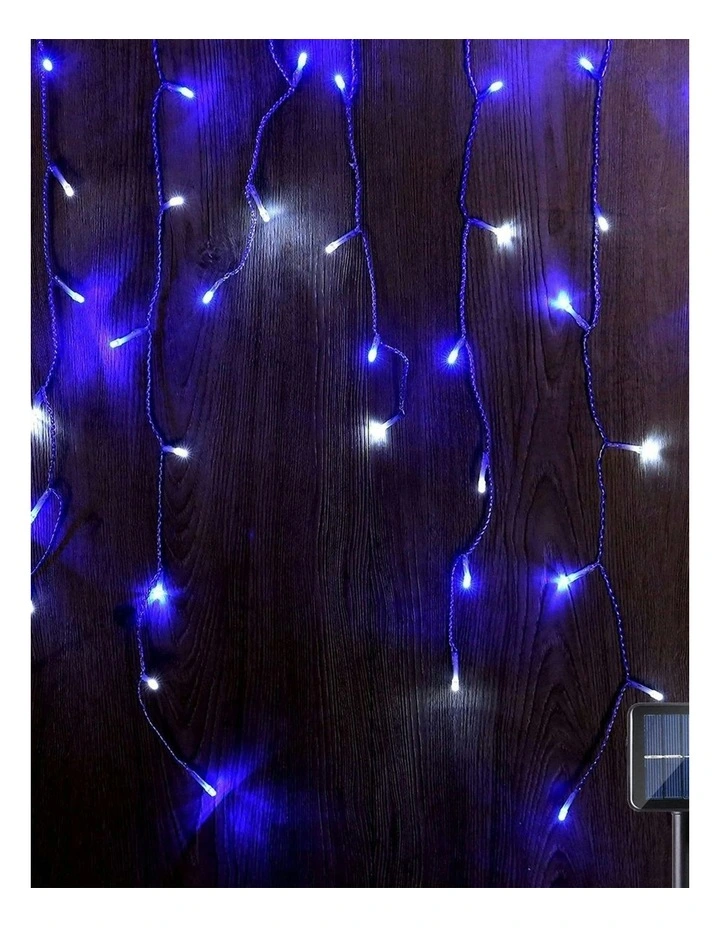 Solar 4 Colour Options 480 LED Icicle Light image 5