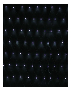 1600 LED Snowing Net Light in White