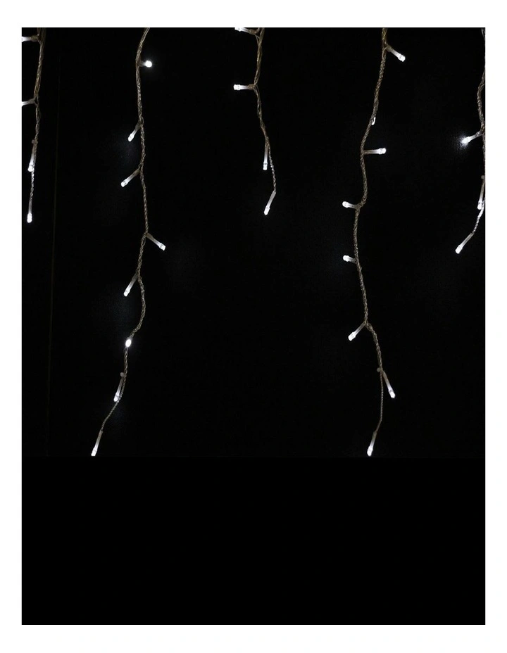 1008 LEDs Waterfall Icicle Light in White image 1