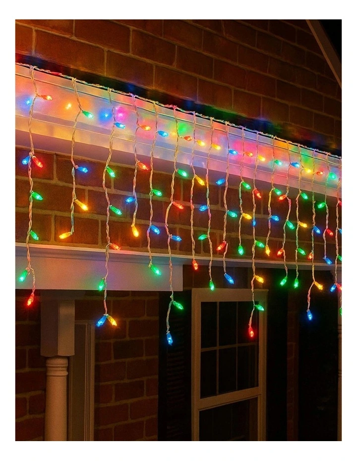 500 LED Connectable Icicle Light in Multicolour image 3