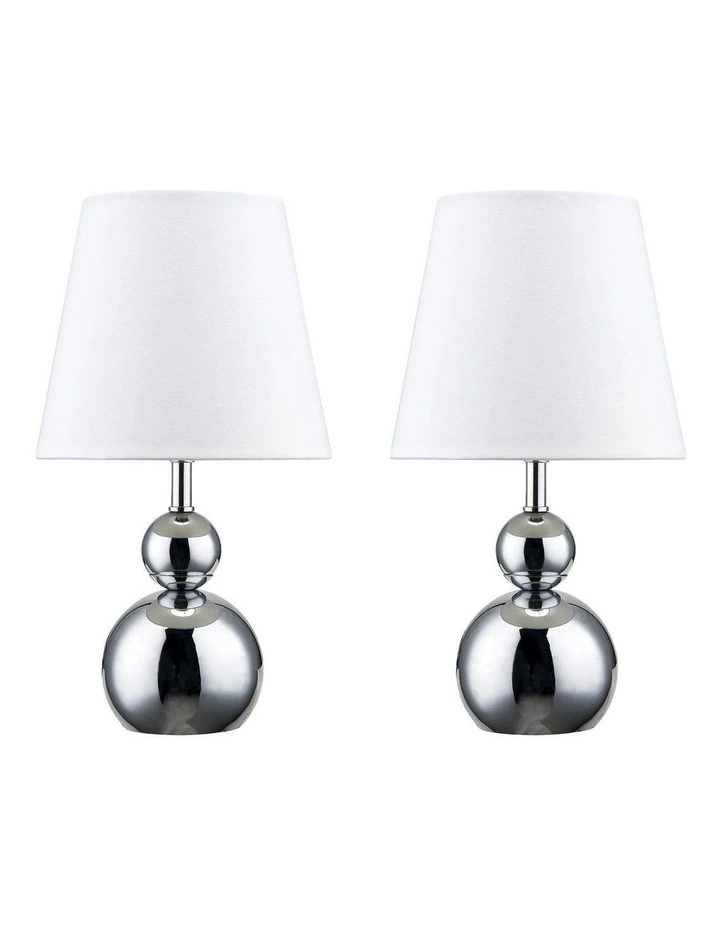 Hulu Touch Table Lamp in White image 2