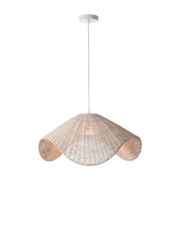 Adaya Rattan Pendant Light in Natural image 1