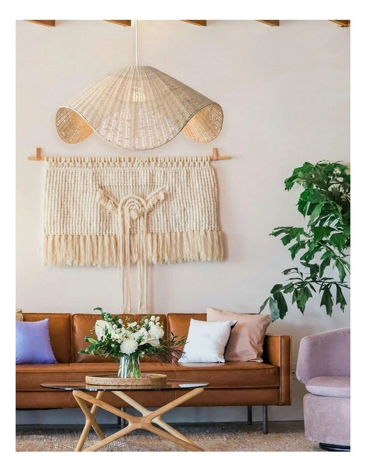 Adaya Rattan Pendant Light in Natural image 2