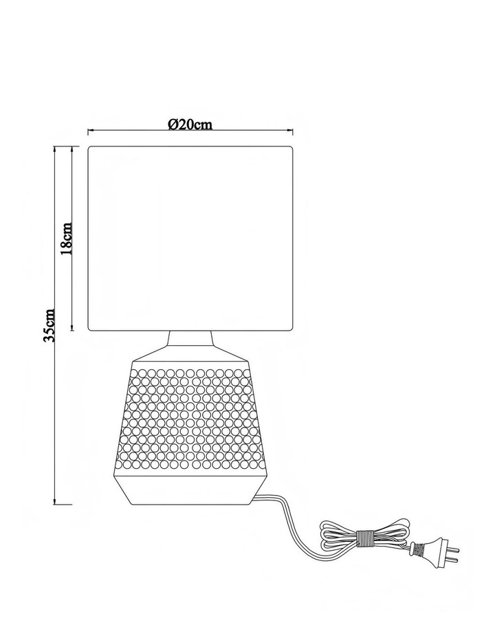 Hyde Touch Table Lamp in Pink image 7
