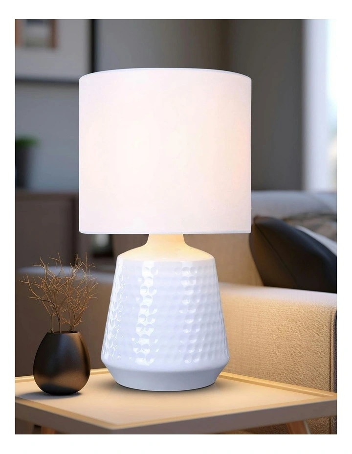 Hyde Touch Table Lamp in White image 7