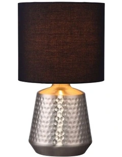 Hyde Touch Table Lamp in Satin Chrome