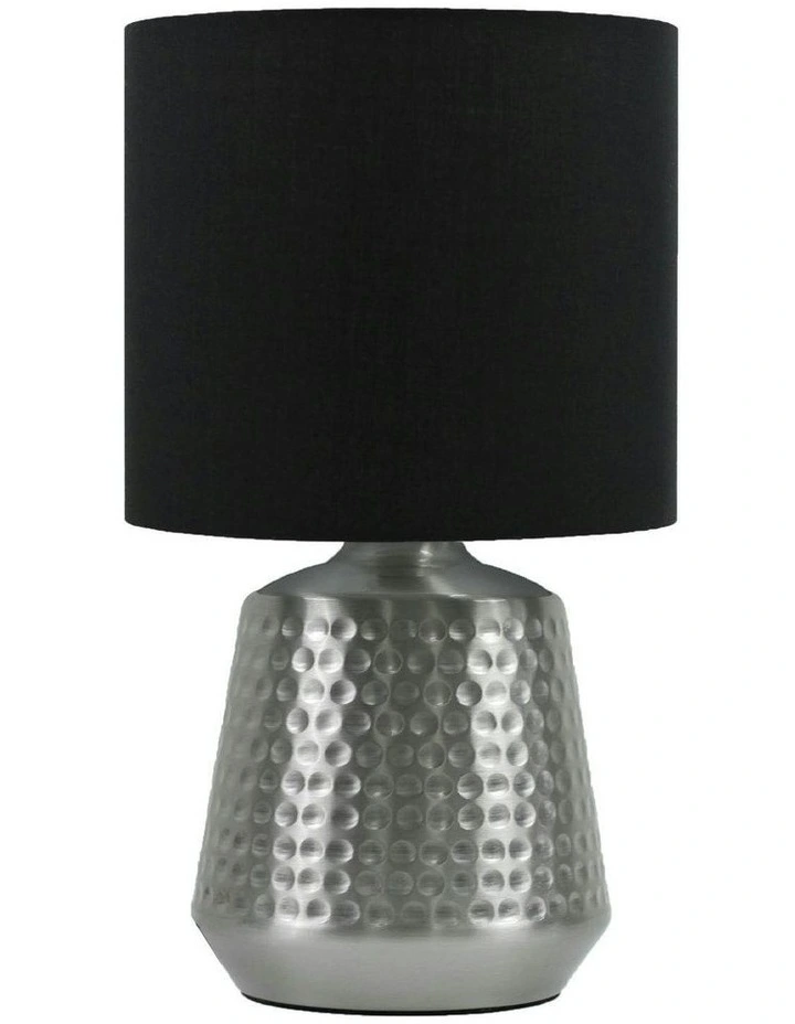 Hyde Touch Table Lamp in Satin Chrome image 2