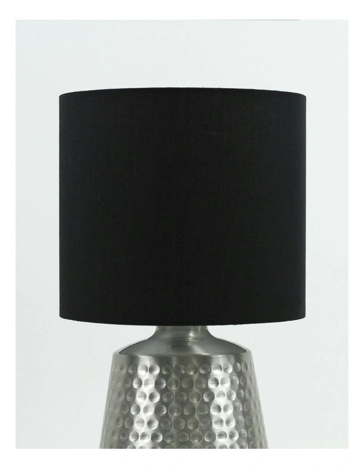 Hyde Touch Table Lamp in Satin Chrome image 6