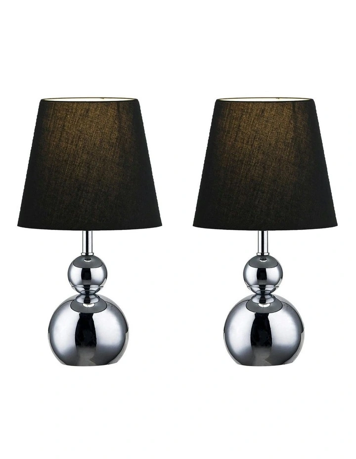 Hulu Touch Table Lamp in Black image 2