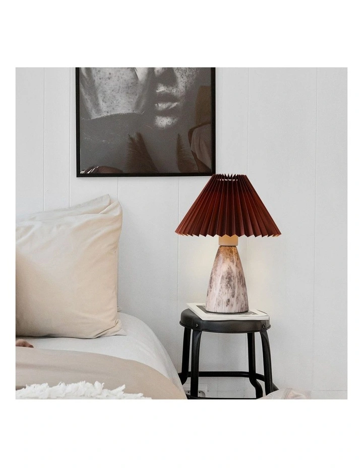Navia Table Lamp in Brown image 2