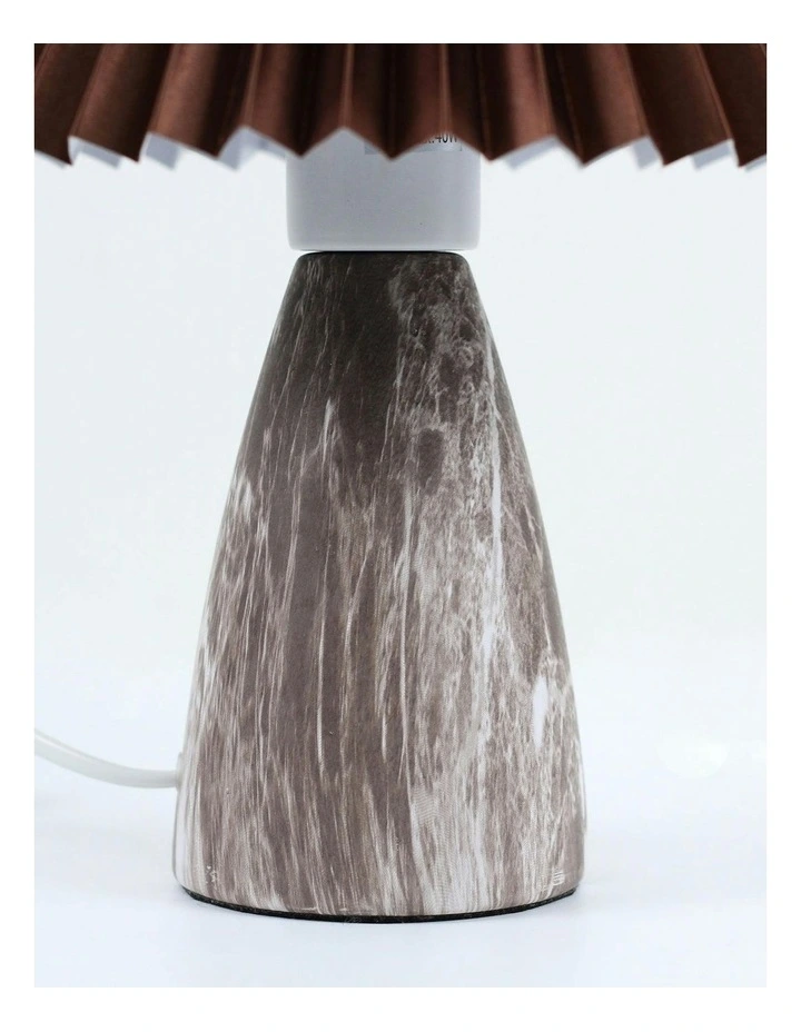 Navia Table Lamp in Brown image 3
