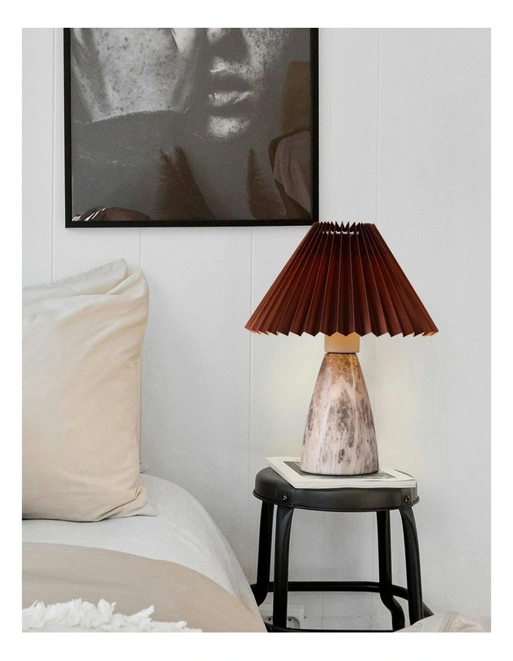 Navia Table Lamp in Brown image 5