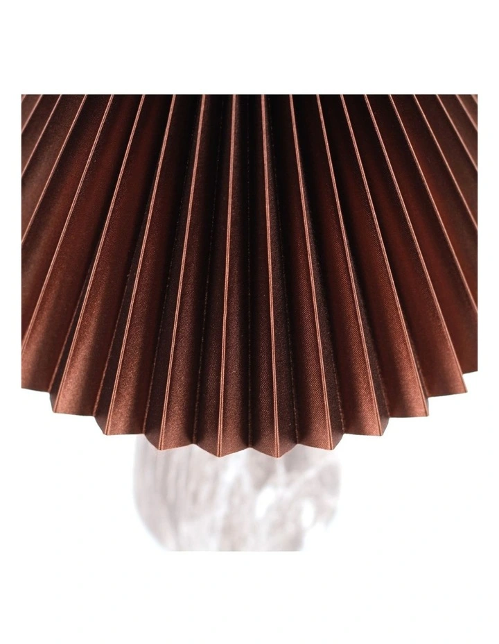 Navia Table Lamp in Brown image 5