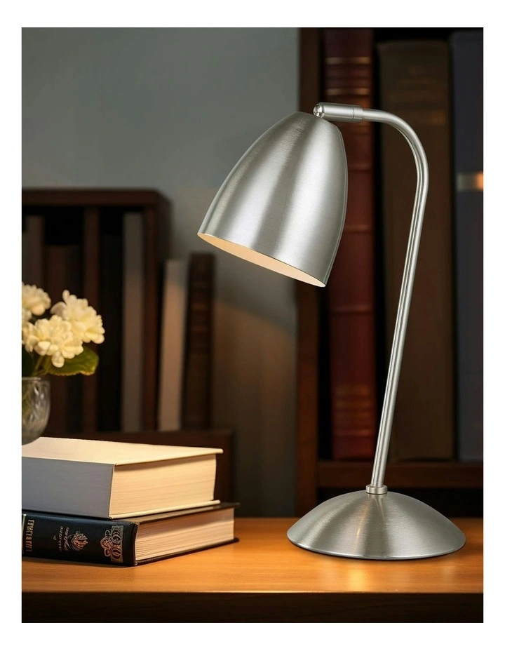 Astro Touch Table Lamp in Satin Chrome image 7