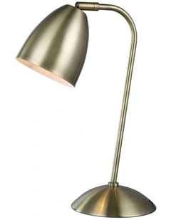 Astro Touch Table Lamp Antique in Brass