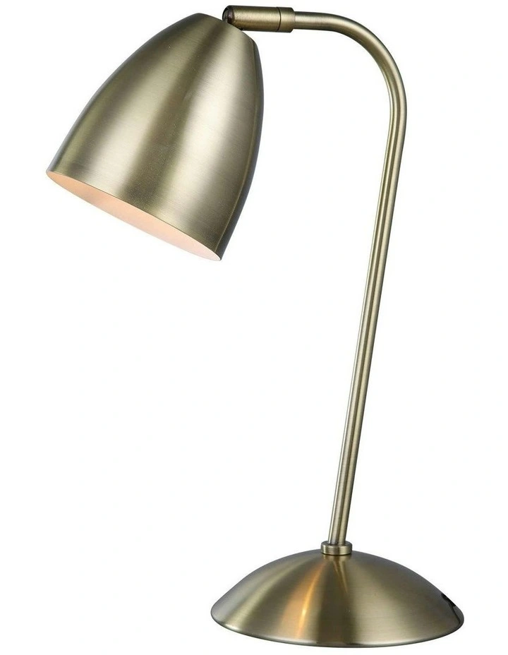 Astro Touch Table Lamp Antique in Brass image 1
