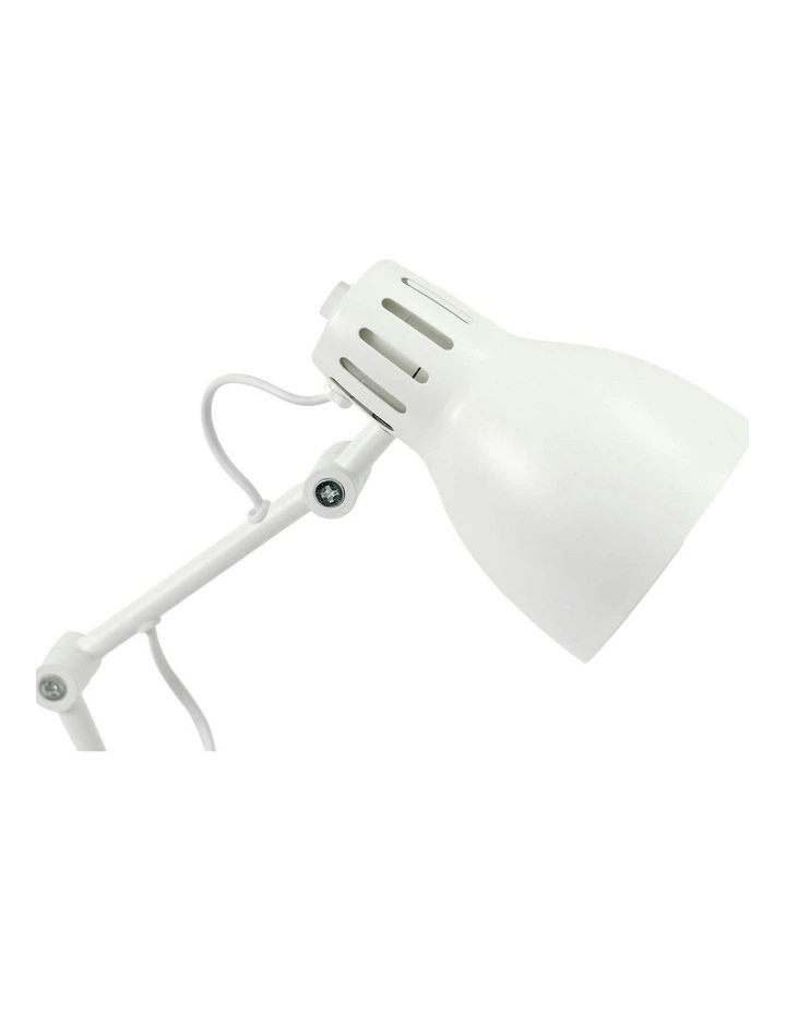 Nord Metal Table Lamp in White image 4