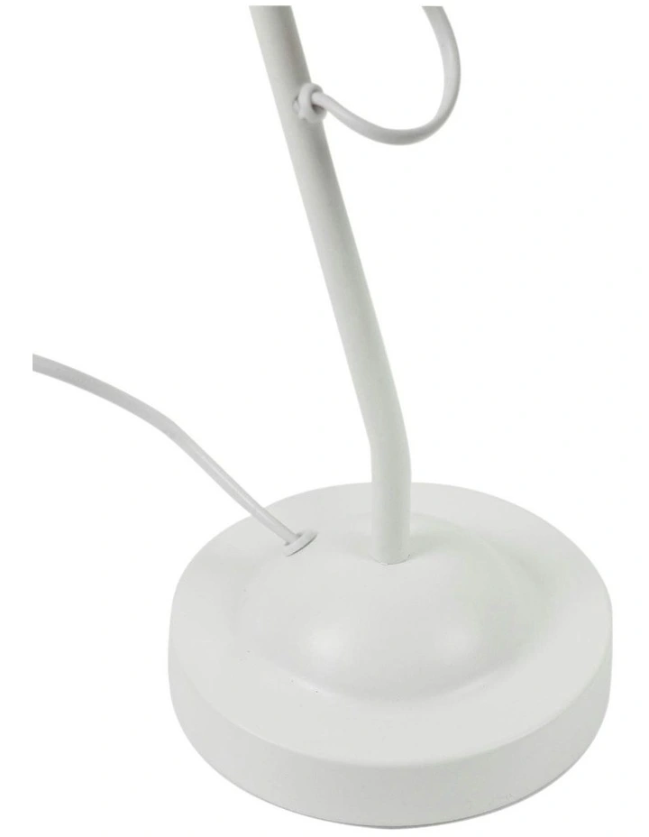 Nord Metal Table Lamp in White image 5