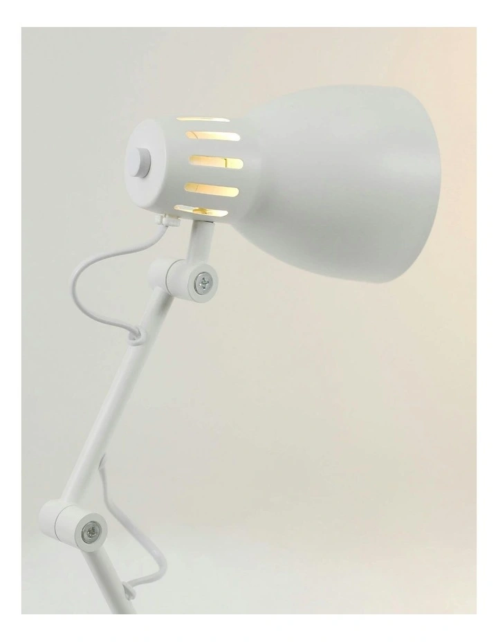 Nord Metal Table Lamp in White image 6