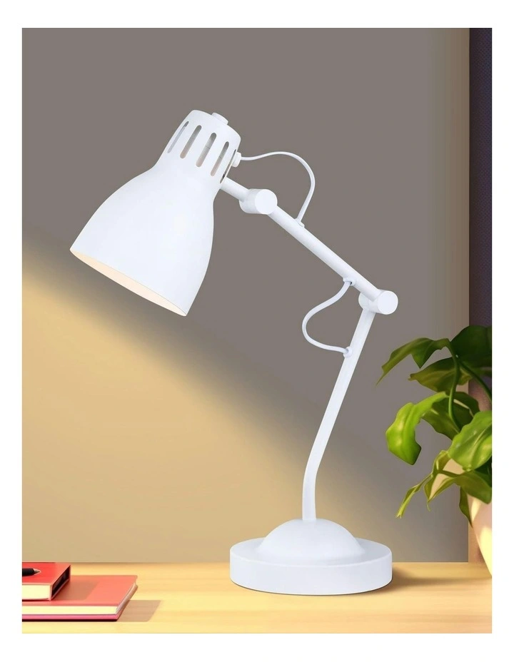 Nord Metal Table Lamp in White image 7