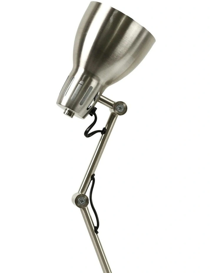 Nord Metal Table Lamp in Satin Chrome image 7