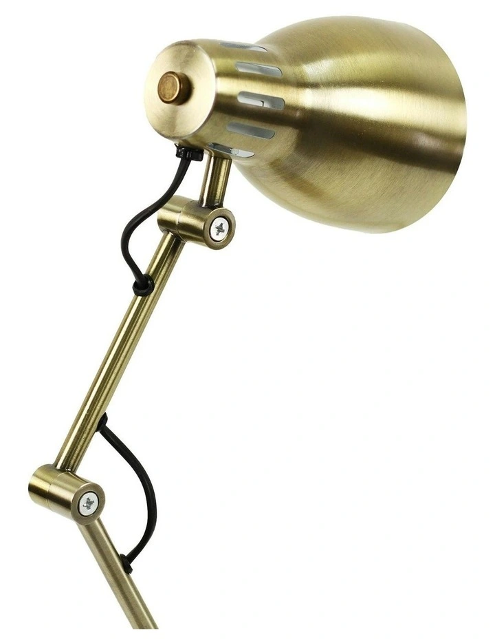 Nord Metal Table Lamp in Antique Brass image 4