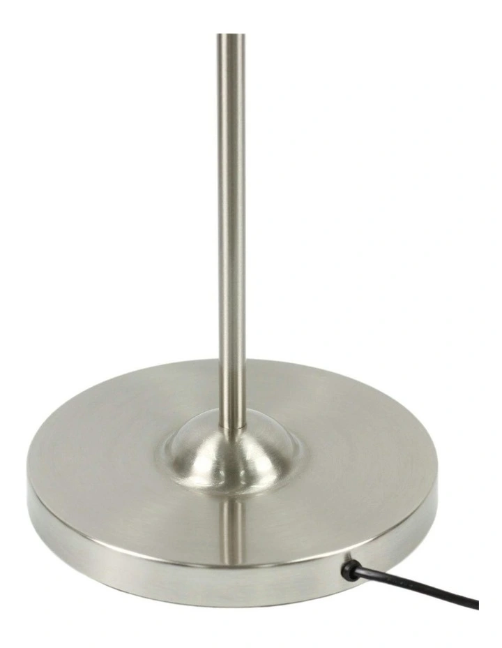 Nord Metal Floor Lamp in Satin Chrome image 5