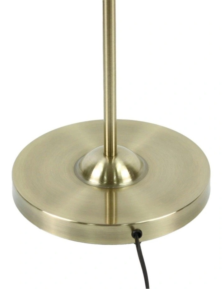 Nord Metal Floor Lamp in Antique Brass image 5