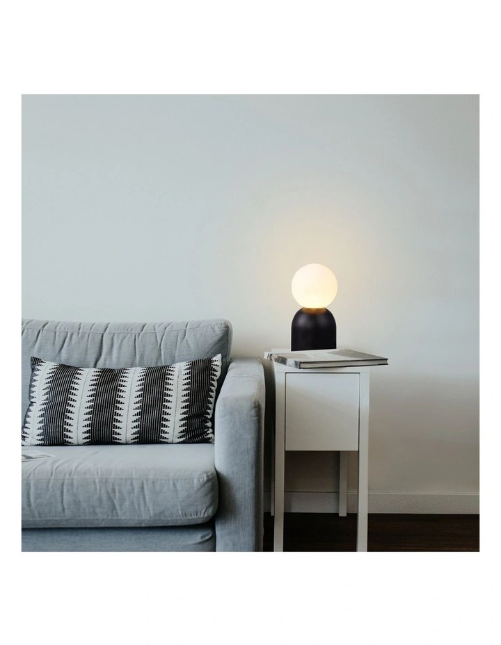 Elle Touch Table Lamp Set of 2 in Black image 2