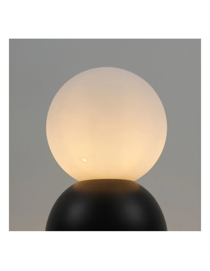 Elle Touch Table Lamp Set of 2 in Black image 4