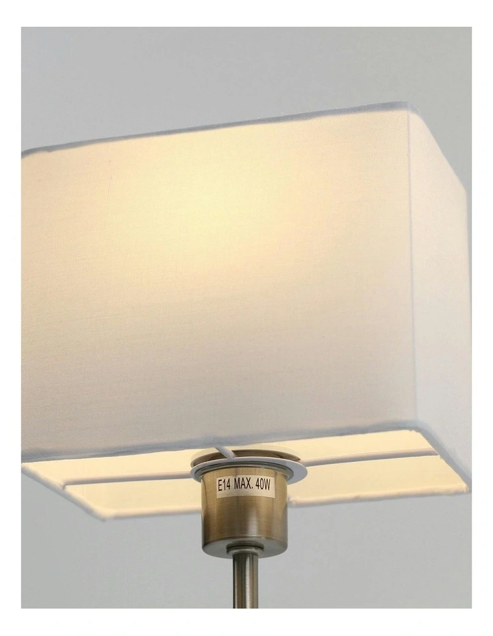 Pueblo Table Lamp Set of 2 in White image 3