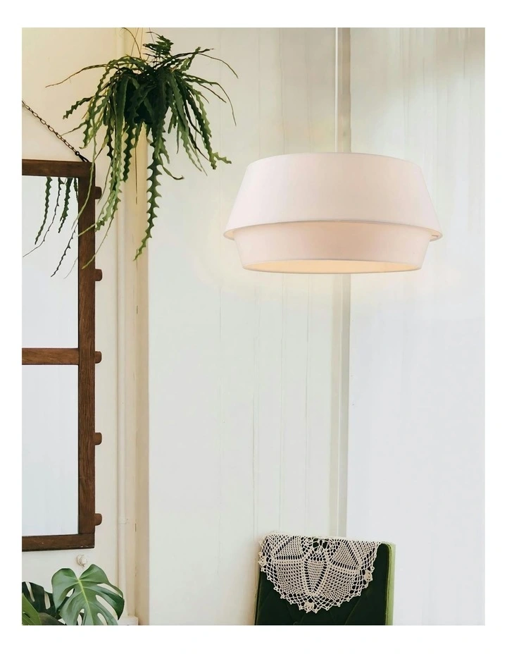 Elisa Pendant Light in White image 4