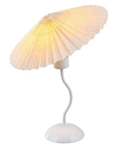 Piairie Table Lamp in White