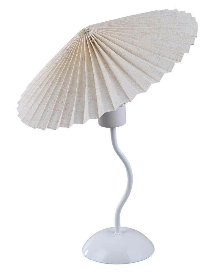 Piairie Table Lamp in White image 2