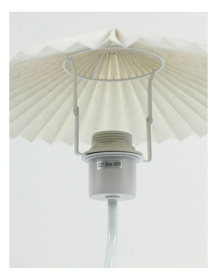 Piairie Table Lamp in White image 6